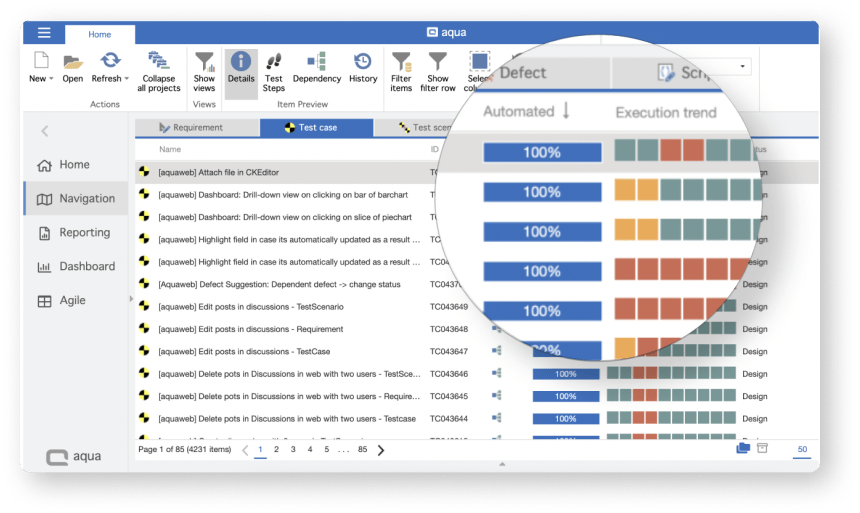 Out-of-the-box and custom integrations with aqua