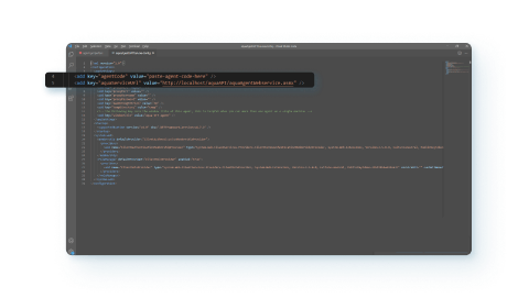 Configure aqua+Oracle integration
