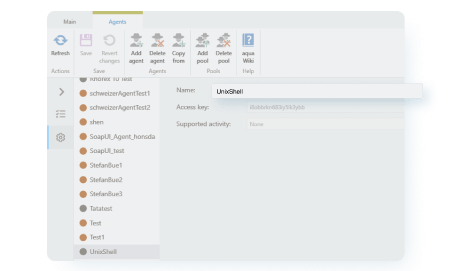 Pick UnixShell as automation agent